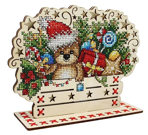 MP Studia Kreuzstich-Stickset für Erwachsene und Anfänger, Weihnachten – Neujahr ist bald 13 x 17 cm MP Studia Kreuzstich-Stickset für Erwachsene und Anfänger, Weihnachten – Neujahr ist bald 13 x 17 cm von MP Studia