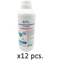Packung mit 12 Flaschen zu je 1 kg Polyphosphatpulver Boiler Refill Lebensmittelqualität Langlebig Schnell aushärtend kalk und korrosionsbeständig Packung mit 12 Flaschen zu je 1 kg Polyphosphatpulver Boiler Refill Lebensmittelqualität Langlebig Schnell aushärtend kalk und korrosionsbeständig von MPC