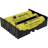 MPD - BK-18650-PC6 Batteriehalter 3x 18650 Durchsteckmontage tht (l x b x h) 77.7 x 59.69 x 21.54 mm von MPD
