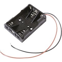 MPD - BC3AAAW Batteriehalter 3x Micro (aaa) Kabel (l x b x h) 52 x 38 x 14 mm von MPD