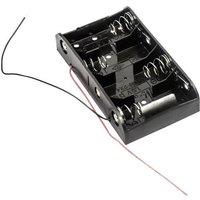 MPD BH4CW Batteriehalter 4x Baby (C) Kabel (L x B x H) 106 x 58 x 23mm von MPD