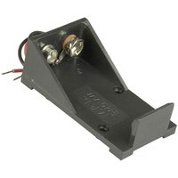 MPD - BH9VW Batteriehalter 1x 9 v Block Kabel (l x b x h) 55 x 30 x 21 mm von MPD
