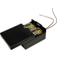 MPD BK-6049 Batteriebox 8x Mignon (AA) Kabel (L x B x H) 71.8 x 65.28 x 37.08mm von MPD