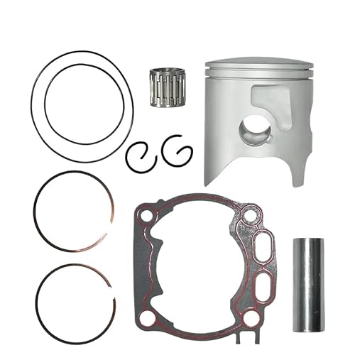 YZ250 Kolbenring und Dichtungskit Set kompatibel mit YZ 250 2000-2013 Modelle Teflon beschichtet von MPDACJGY