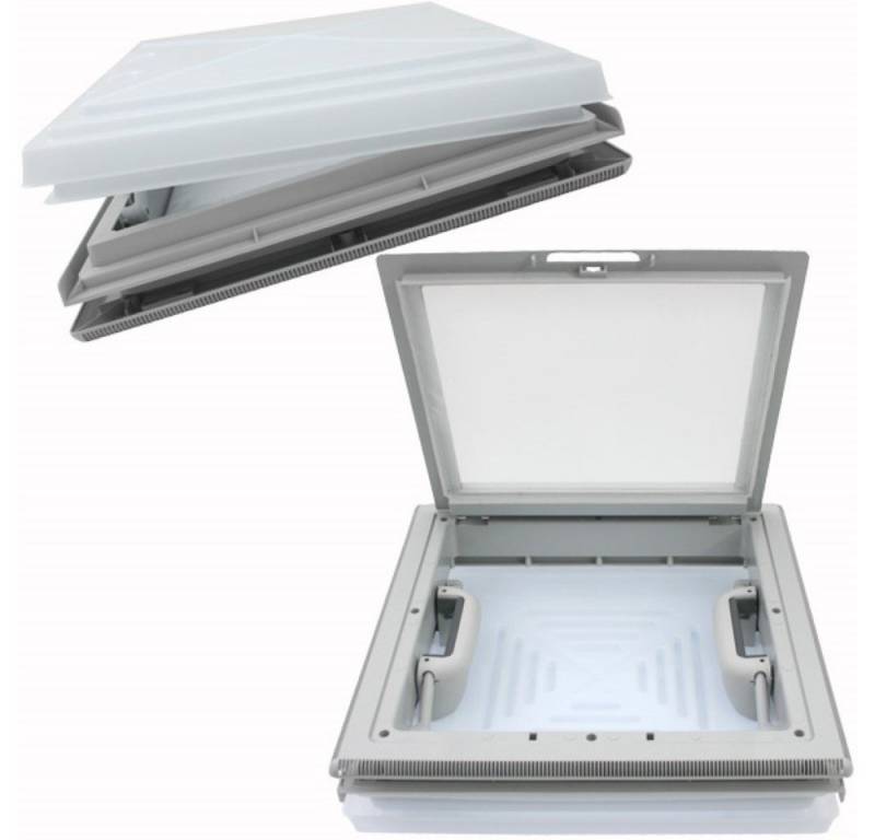MPK Dachfenster MPK 42 Dachhaube 40 x 40 cm grau von MPK