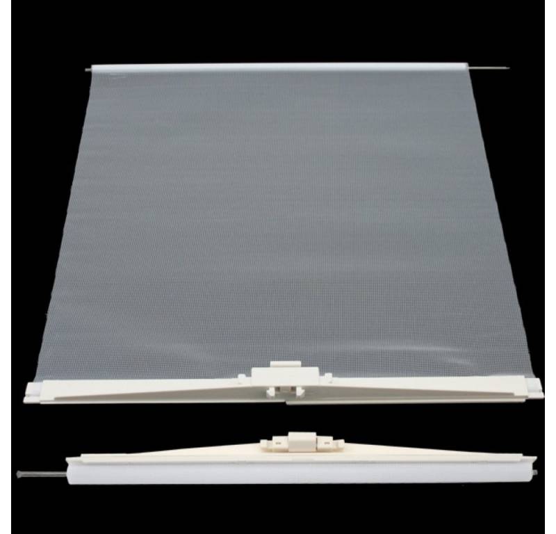 MPK Dachfenster MPK Ersatzrollo Netz Dachluke 40 x 40 cm perlweiß von MPK