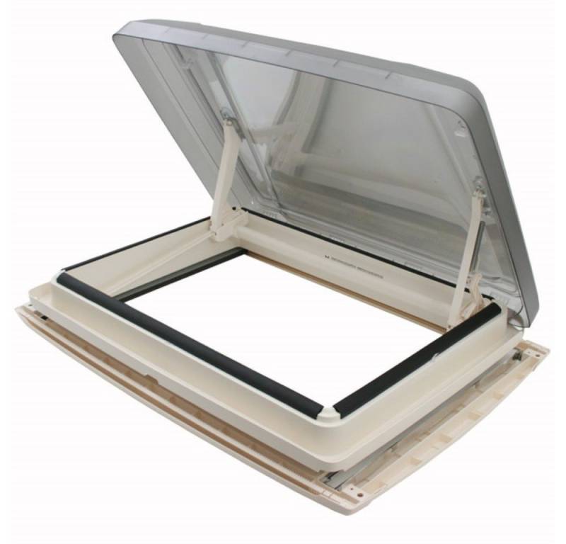 MPK Dachfenster MPK VisionStar L pro getönte Dachhaube 70 x 50 perlweiß von MPK
