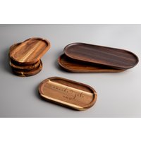Thea Personalisierbare Natürliche Akazie Oval Tablett | Große Und Kleine Speisekammer Nachhaltiges Holz Thea Personalisierbare Natürliche Akazie Oval Tablett | Große Und Kleine Speisekammer Nachhaltiges Holz von MPKitchenware