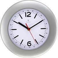 MPM - Quality E01 silberne Wanduhr von MPM