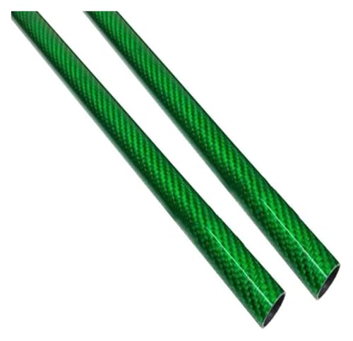 3K Grüne Carbonfaserrohre mit glänzenden Oberflächen(10X8X500mm 2pcs) von MPMPM