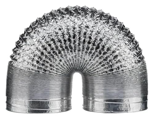 Flexibles Rohr 80/100/120/150/200 mm verschlüsseltes Aluminiumfolien-Lüftungsrohr skalierbares Rauchrohr Küchenauslass Badezimmer-Abluftventilatorschlauch(200mm) von MPMPM