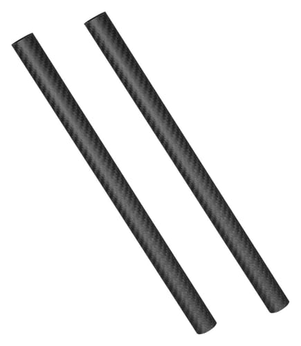 Kohlefaserrohr for RC-Flugzeug DIY-Werkzeug Flügelrohr Quadcopter Arm 2 Stück Twill matt(16mmx13mmx500mm) von MPMPM