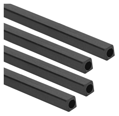 Kohlefaserrohr for RC Quadcopter zur CNC-Bearbeitung 4 Stück(6x6x3.5x500mm) von MPMPM