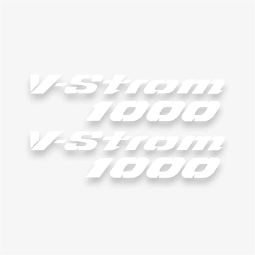 MPODYTSF Aufkleber für Motorrad Für Suzuki V-Strom 1000 DL1000 2002 2003 2004 2005 2006 2007 2008 2009 2010 2011-2021 Motorrad Aufkleber Zubehör Aufkleber(Silver) von MPODYTSF