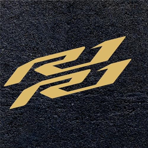 MPODYTSF Aufkleber für Motorrad Für Yamaha YZF-R1 R1 Motorrad Reflektierende Tank Pad Dekoration Zubehör Aufkleber Aufkleber(Matte Gold) von MPODYTSF