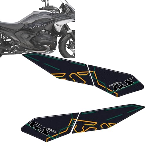 MPODYTSF Aufkleber für Motorrad Motorrad Schutz Pad Tankdeckel Aufkleber Dekoration Für BMW R1300GS R 1300 GS GS 1300 2024 2023-2024 Tankdeckel Aufkleber Aufkleber(Green) von MPODYTSF