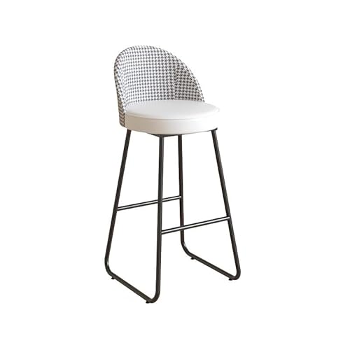 Island Chairs Simple Coffee Shop Rock Slab Marble Round Bar Stool, Home Living Room Porch Balcony Chair Work Chair (B) von MPOPO