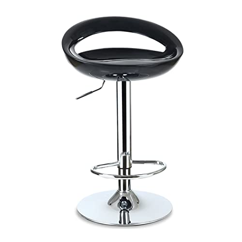 MPOPO Inselstühle Moderner Barstuhl mit hohler Rückenlehne Hebestuhl Home Wohnzimmer Küche Esszimmer Dekoration Hoher Hocker Drehstuhl Barstuhl Arbeitsstuhl(D) von MPOPO