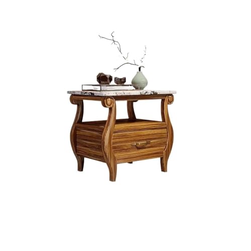 MPOPO Nachttisch Nachttisch, Moderner Massivholz-Aufbewahrungsschrank, Schlafzimmer-Nachttisch-Aufbewahrungsschrank Beistelltische Wohnzimmer von MPOPO