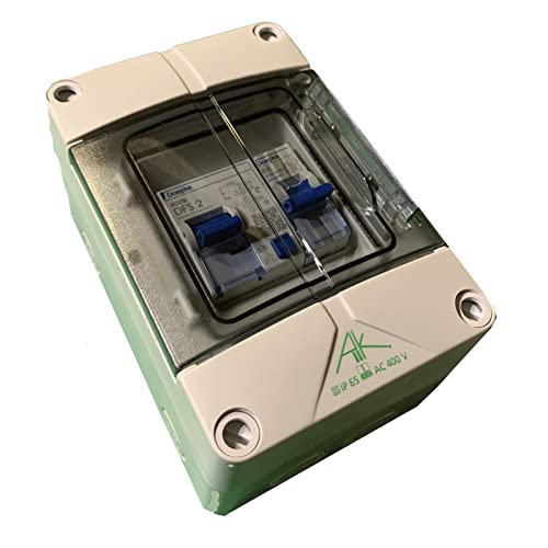 Sicherungskasten Aufputz mit FI und Sicherung für innen aussen garten boot camper IP65 Gartenhaus - fertig verdrahtet - Pool Camping Garage Sicherungskasten Aufputz mit FI und Sicherung für innen aussen garten boot camper IP65 Gartenhaus - fertig verdrahtet - Pool Camping Garage von MPS-Contact