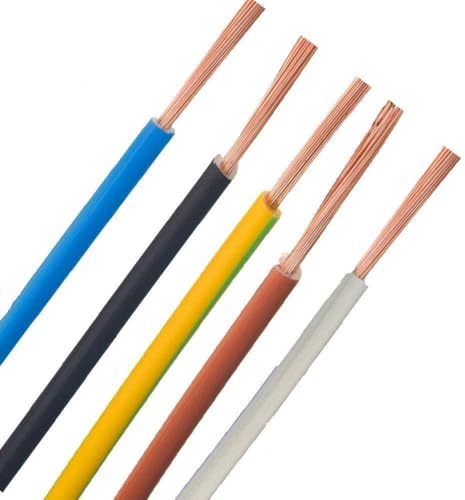 Verdrahtungssatz Einzelader H07V-K 4mm² - Schwarz Braun Grau Grün-Gelb Blau Rot - 5 x 2 Meter Litze Draht Set Verdrahtungssatz Einzelader H07V-K 4mm² - Schwarz Braun Grau Grün-Gelb Blau Rot - 5 x 2 Meter Litze Draht Set von MPS-Contact