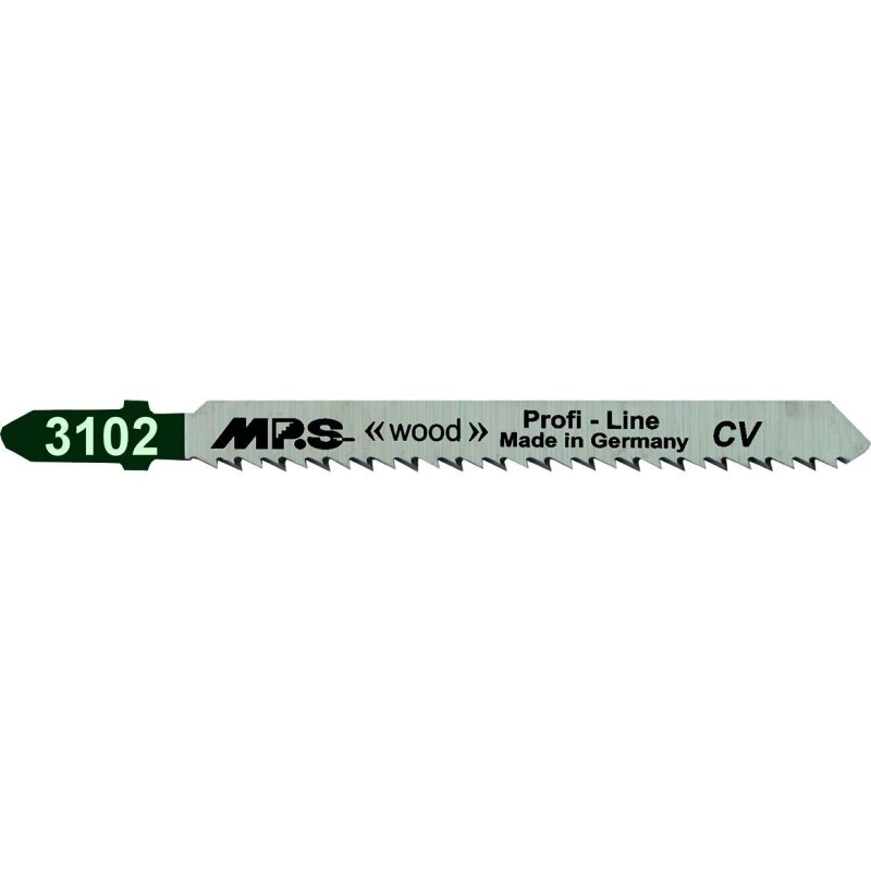 MPS Stichsägeblatt Profi-Line mit umgekehrter Zahnung Holz bis 30mm - 5 Stück von MPS Sägen GmbH