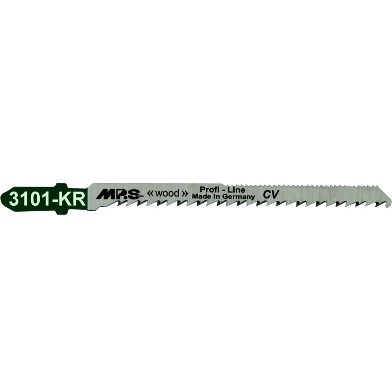 MPS Stichsägeblatt Profi-Line sehr saubere Kurvenschnitte in Holz bis 30mm- 5 Stück von MPS Sägen GmbH