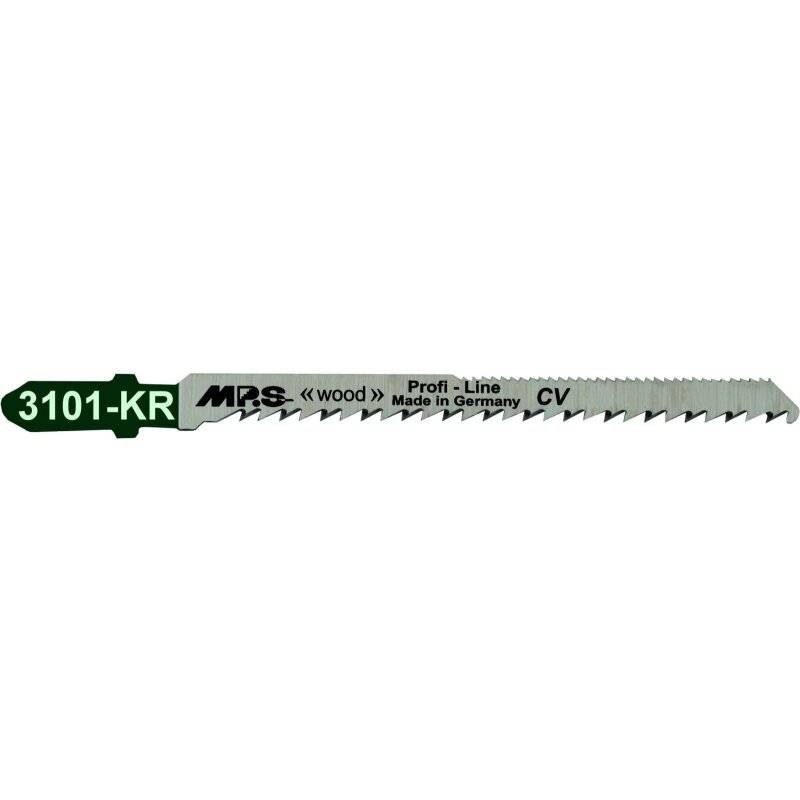 MPS Stichsägeblatt Profi-Line sehr saubere Kurvenschnitte in Holz bis 30mm- 5 Stück von MPS Sägen GmbH