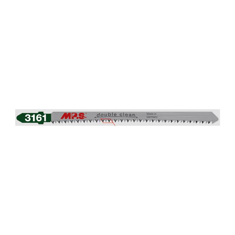 MPS Stichsägeblatt double-clean Profi-Line saubere splitterfreie Schnitte in Holz - 5 Stück von MPS Sägen GmbH