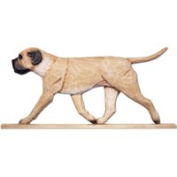 Bullmastiff Dig | Dog in Gait Topper - Mehrere Farben Erhältlich von MPWoodcarver