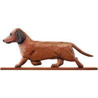Dackel | Smooth Dig | Dog in Gait Topper - Mehrere Farben Erhältlich von MPWoodcarver