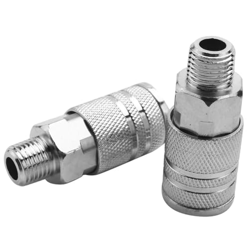 14-teiliges Luftleitungsschlauch-Kompressor-Fitting 1/4 Zoll Bsp Metall-Steckverbinder Kupplung Männlich Weiblich Schnellverschluss-Set-AC82 14-teiliges Luftleitungsschlauch-Kompressor-Fitting 1/4 Zoll Bsp Metall-Steckverbinder Kupplung Männlich Weiblich Schnellverschluss-Set-AC82 von MPYJDTOI