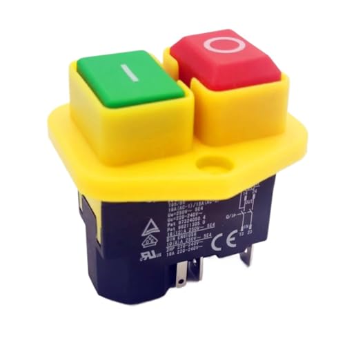 1PC KJD17B taste schalter 220V-240V 16A 5-pin power werkzeug 1PC KJD17B taste schalter 220V-240V 16A 5-pin power werkzeug von MPYJDTOI