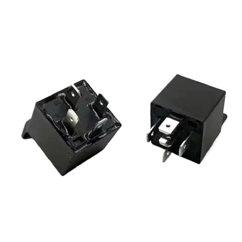 4 5 Pin 40A Wasserdichtes Autorelais Lange Lebensdauer Kfz-Relais Normalerweise offen DC for Scheinwerfer-Klimaanlage(4P 12V 40A) von MPYJDTOI