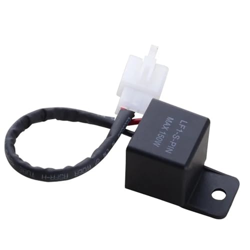 Auto Motorrad Schalter Einstellbar LED Blinker Anzeige Licht Blink Relais for R1 R6 FZ1 FZ6 FZ8 MT07 MT09 von MPYJDTOI