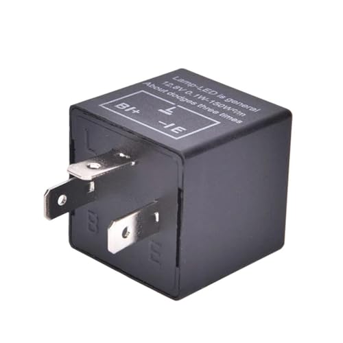 Elektronisches Auto-Blinkrelais zur Befestigung des LED-Blinker-Hyper-Blinkers von MPYJDTOI