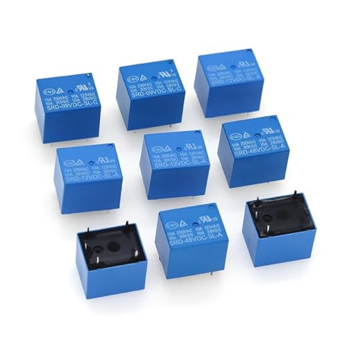 MPYJDTOI 5/20/50 STÜCKE SRD-5VDC-SL-C SRD-12VDC-SL SRD-3VDC SRD-9V Relais 4/5 PINS 12 V DC(SRD-09VDC-SL(5Pin)) von MPYJDTOI