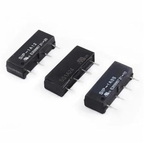 MPYJDTOI 5 Teile/los 5V 12V Reed Relais Schalter Modul Strom 1A SIP-1A05 SIP-1A12 SIP-1A24 4PIN Reed Relais SS1A24 Stabilisiert DC(SIP-1A12) von MPYJDTOI