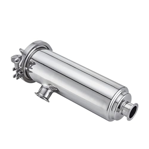 MPYJDTOI Winkelstück 90 Grad 19–102 mm Rohr x 1,5 Zoll 2 Zoll 2,5 Zoll – 4 Zoll Tri-Clamp Inline-Filtersieb Homebrew Bierbrauen SUS304 Edelstahl(32mm K50.5,40 Mesh) von MPYJDTOI