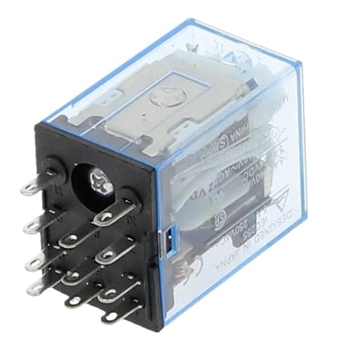 Micro Mini Relais HH53P MY3NJ MY3 11-Pin DC12V/DC24V/DC110V/AC220V Spule Allgemeine Zweck Zwischen Elektromagnetische(AC 36V) von MPYJDTOI