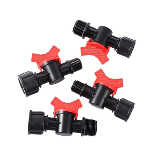 Mini-Kugelhahn 1/2 Zoll 3/4 Zoll Gewinde Gartenwasseranschlüsse Tropfbewässerungsventil Schlauchschalter Wasserschlauchadapter Verbinden Sie Hi-Quality(Type 1) von MPYJDTOI