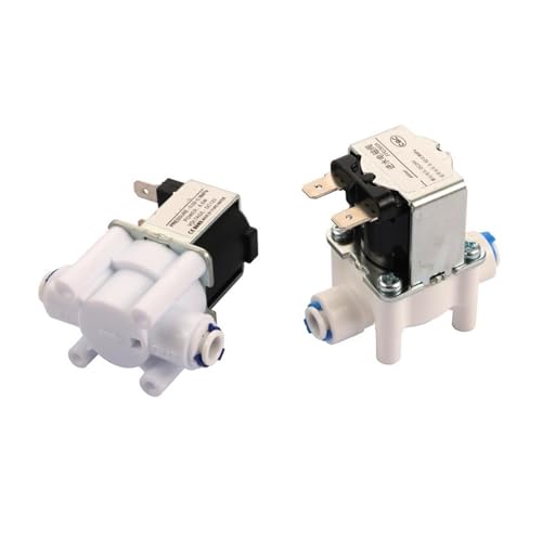 NC 1/4 "Schnellzugriff Elektromagnetisches Ventil DC 12 V DC 24 V Wasser Lufteinlass Geschwindigkeitsschalter Wasserreiniger Waschmaschine Dispens(DC 12V) von MPYJDTOI