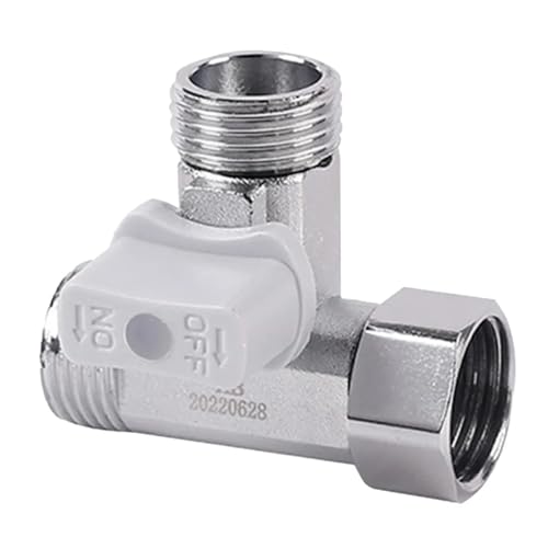 T-Stoppventil Winkel T-Adapter for Bidet Handbrause Toilettentank Waschbecken Splitter Umstellventil Wasserhahnanschluss von MPYJDTOI