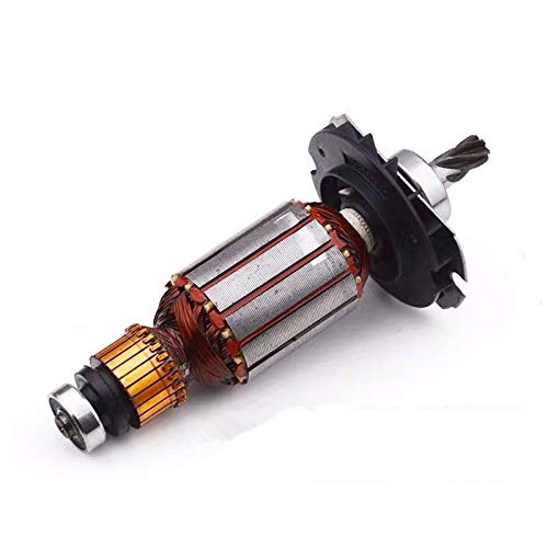 MQEIANG 220V / 240V GBH 2-22 2-23 RE-Anker-Rotor-Anker-Ersatz für Bosch GBH2-22 RE GBH2-23 RE-Rotationshammer Ersatzteile 6 Zähne (Color : with Bearing) von MQEIANG