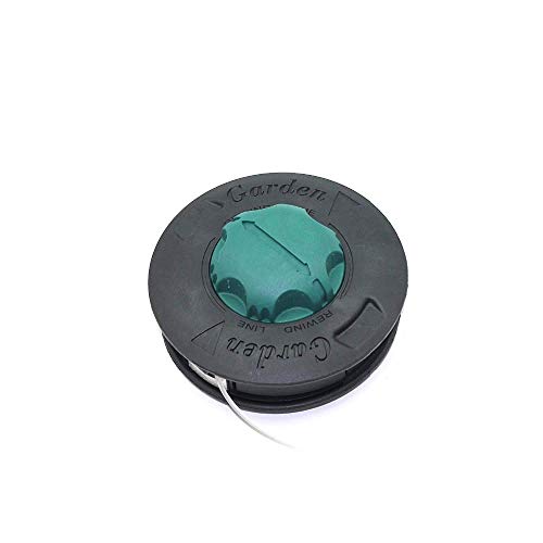 MQEIANG Rasentrimmerkopf M10 x 1,25 mm für OLEO MAC Tap&Go TR60E TR101E Rasentrimmer Sparta 26TR Freischneider Ersatzteile #61112061A (Farbe: schwarz) von MQEIANG