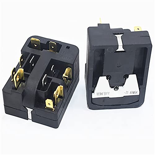 MQEIANG Universal-Kühlschrank-Kompressor-Starter PTC-Relaisschutz 6SP9033/69 Kompressor-Starter für Kühlschrank-Reparaturteil Ersatzteile MQEIANG Universal-Kühlschrank-Kompressor-Starter PTC-Relaisschutz 6SP9033/69 Kompressor-Starter für Kühlschrank-Reparaturteil Ersatzteile von MQEIANG
