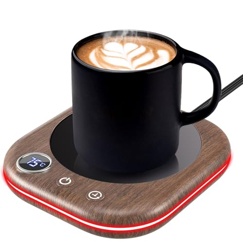 MQFORU Tassenwärmer,Kaffeewärmer für den Schreibtisch mit 3 Temperatureinstellungen,LCD Anzeige, 1-12H Automatische Abschaltung, Intelligenter Kerzenwärmer,Ideale Kaffeegeschenke Zubehör MQFORU Tassenwärmer,Kaffeewärmer für den Schreibtisch mit 3 Temperatureinstellungen,LCD Anzeige, 1-12H Automatische Abschaltung, Intelligenter Kerzenwärmer,Ideale Kaffeegeschenke Zubehör von MQFORU