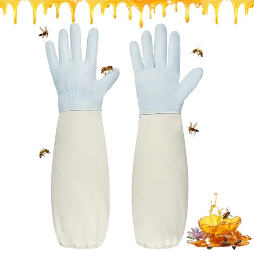 Imkerhandschuhe, Rosenhandschuhe, Imker Zubehör, Gartenhandschuhe Dornenfest, Imkereibedarf, Stichfeste Imker Handschuhe Herren Damen, Imkeranzug, Imkerhandschuhe aus Ziegenleder Imkerhandschuhe, Rosenhandschuhe, Imker Zubehör, Gartenhandschuhe Dornenfest, Imkereibedarf, Stichfeste Imker Handschuhe Herren Damen, Imkeranzug, Imkerhandschuhe aus Ziegenleder von MQIAN