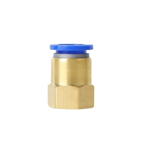 30/50 PCF Luftrohranschluss 4 6 8 10 12 mm Schlauch 1/8 3/8 1/2 1/4 Innengewinde Messing pneumatischer Anschluss Schnellanschluss pneumatischer Anschluss(PCF6-01,50pcs) von MQNNCNZY