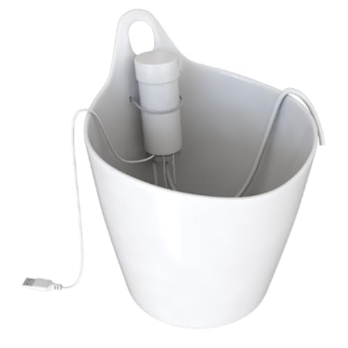 MQODLFP 1 Stück 5V Automatische Klimaanlage USB-Ablaufpumpe Hängeschrank Maschinenkondensatförderpumpe Weiße Kunststoff-Außenwasserpumpe von MQODLFP